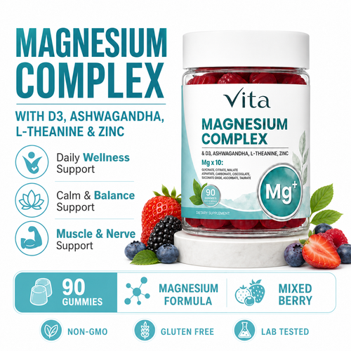 Vita Magnesium Complex 14-in-1 Gummies