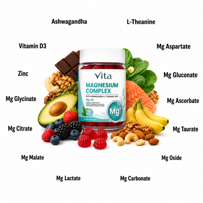 Vita Magnesium Complex 14-in-1 Gummies