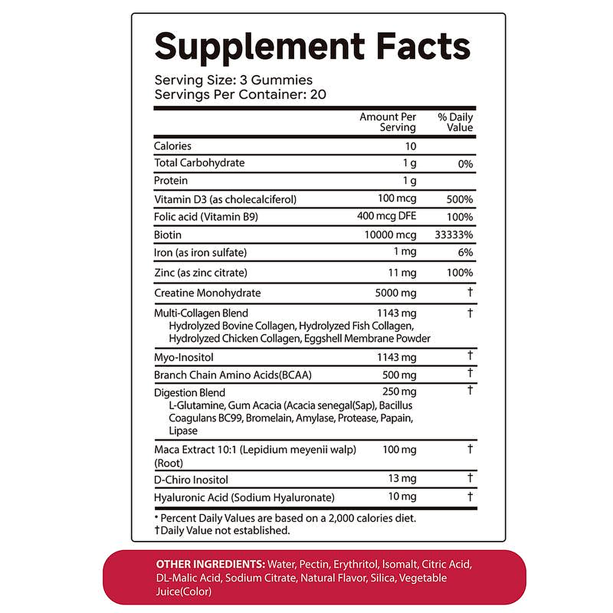 Vita Creatine Gummies
